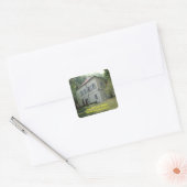 Villa Bertramka-Mozart-Prague Vierkante Sticker (Envelop)