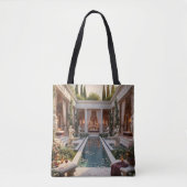 Villa bij dageraad tote bag (Voorkant)