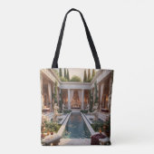 Villa bij dageraad  tote bag (Achterkant)