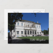 Villa Borghese, Rome, Italië Briefkaart (Voorkant / Achterkant)