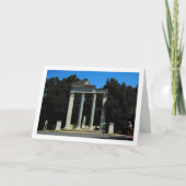 Villa Borghese tuinkolommen, Rome, Italië Kaart (Voorkant)