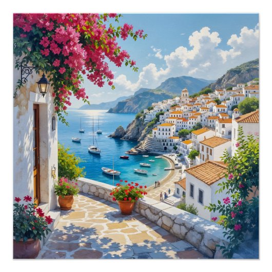 Villa By The Sea Perfect Poster (Voorkant)