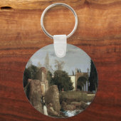 Villa By The Sea van Arnold Bocklin, Symbolisme Ku Sleutelhanger (Voorkant)