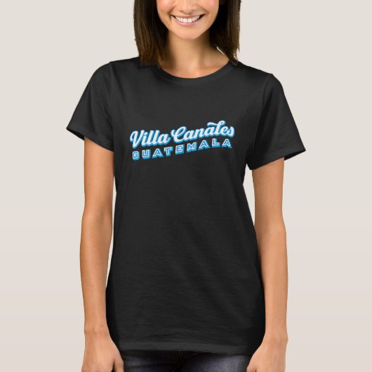 Villa Canales Guatemala T-shirt (Voorkant)