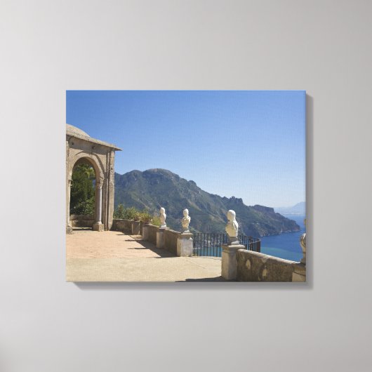 Villa Cimbrone, Ravello, Campania, Italië Canvas Afdruk (Voorkant)