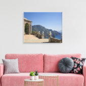 Villa Cimbrone, Ravello, Campania, Italië Canvas Afdruk (Insitu (Woonkamer))