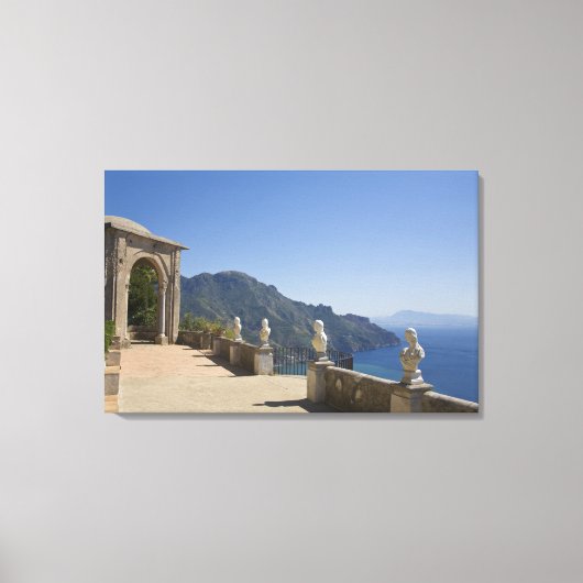Villa Cimbrone, Ravello, Campania, Italië Canvas Afdruk (Voorkant)