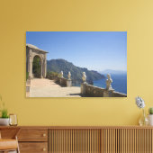 Villa Cimbrone, Ravello, Campania, Italië Canvas Afdruk (Insitu (Woonkamer))
