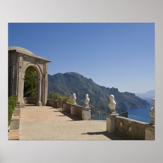 Villa Cimbrone, Ravello, Campania, Italië Poster (Voorkant)