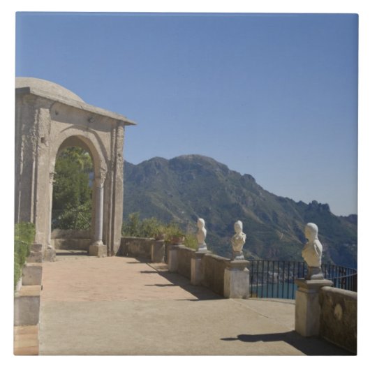 Villa Cimbrone, Ravello, Campania, Italië Tegeltje (Voorkant)