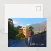 Villa de Herra Lenno Lake Como Italië Briefkaart (Voorkant / Achterkant)