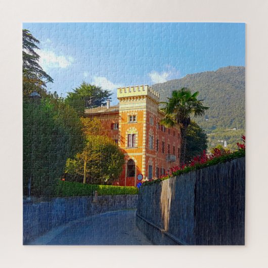 Villa de Herra Lenno Lake Como Italië Legpuzzel (Verticaal)
