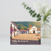 Villa de Leyva, Boyacá, Colombia Briefkaart (Staand voorkant)