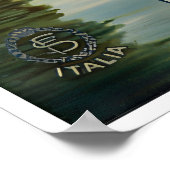 Villa del Balbainello Meer van Como Poster Italiaa (Hoek)