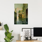 Villa del Balbainello Meer van Como Poster Italiaa (Thuiskantoor)