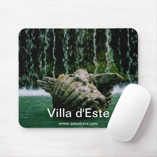 Villa d'Este Fountain Cherub Mousepad Muismat (Met muis)
