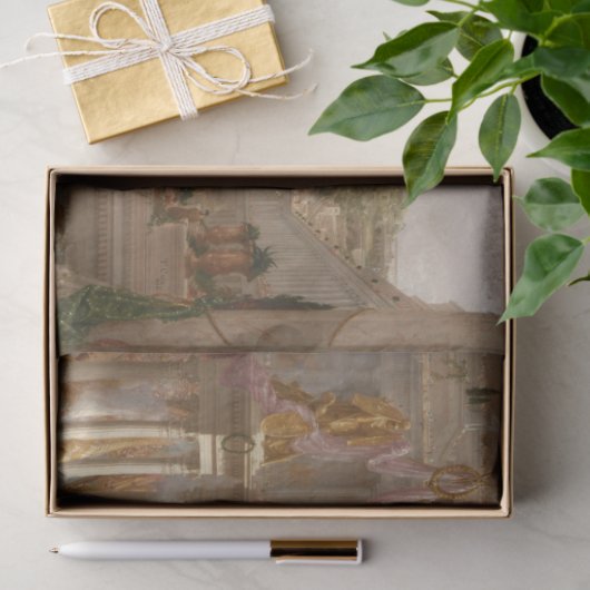 Villa door het Zee-ontledingspapier Tissuepapier (Geschenk)