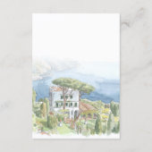 Villa Eva Ravello Trouw RSVP Kaart met QR Code (Achterkant)