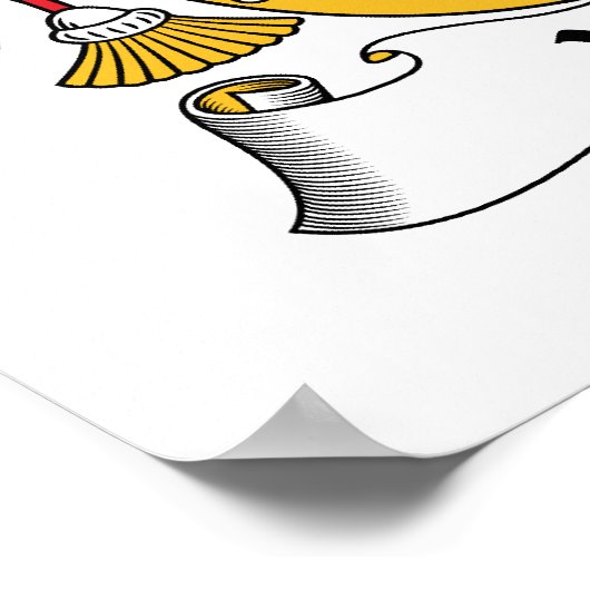 Villa Family Crest Poster (Hoek)