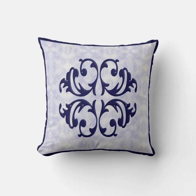 Villa Flourish Accent Design Pillow Kussen (Voorkant)