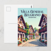 Villa General Belgrano Argentinië Briefkaart (Voorkant / Achterkant)