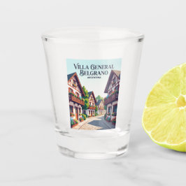 Villa General Belgrano Argentinië Shot Glas