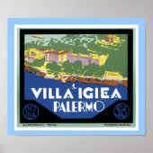 Villa Igiea Palermo Poster (Voorkant)