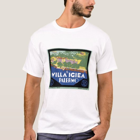 Villa Igiea Palermo T-shirt (Voorkant)