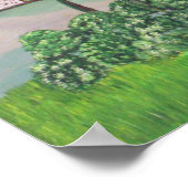 Villa in het dorp poster (Hoek)