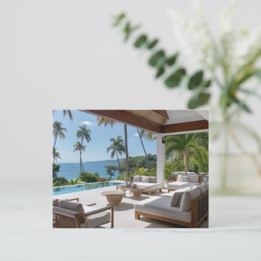 VILLA LEVEN #1 BRIEFKAART (Staand voorkant)