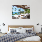 VILLA LEVEN #1 CANVAS AFDRUK (Insitu (Slaapkamer))