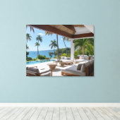 VILLA LEVEN #1 CANVAS AFDRUK (Insitu (Houten vloer))