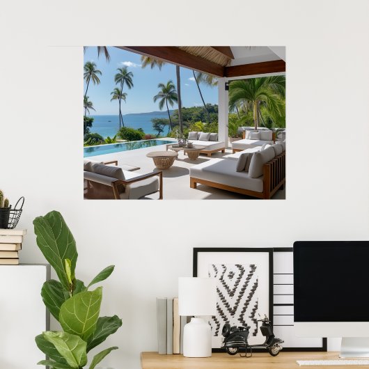 VILLA LEVEN #1 POSTER (Thuiskantoor)