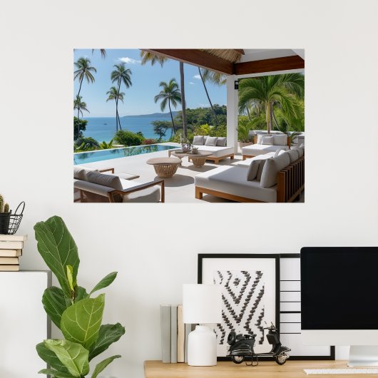 VILLA LEVEN #1 POSTER (Thuiskantoor)