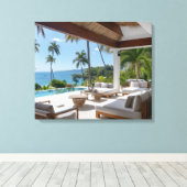 VILLA LIFE #1 CANVAS AFDRUK (Insitu (Houten vloer))