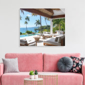 VILLA LIFE #1 CANVAS AFDRUK (Insitu (Woonkamer))