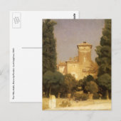 Villa Malta, Rome van Lord Frederic Leighton Briefkaart (Voorkant / Achterkant)