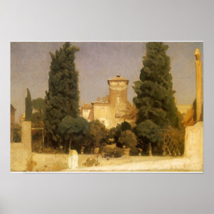 Villa Malta, Rome van Lord Frederic Leighton Poster