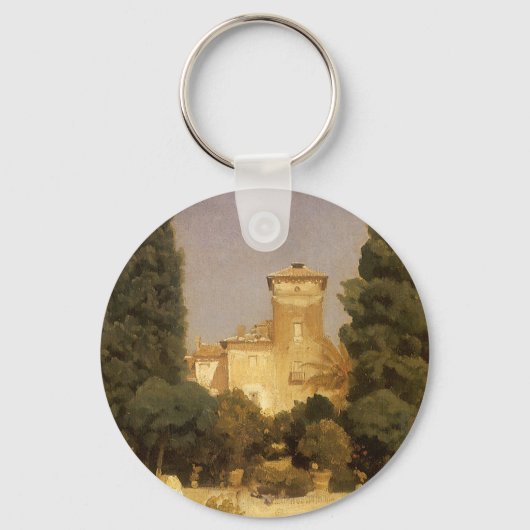 Villa Malta, Rome van Lord Frederic Leighton Sleutelhanger (Voorkant)