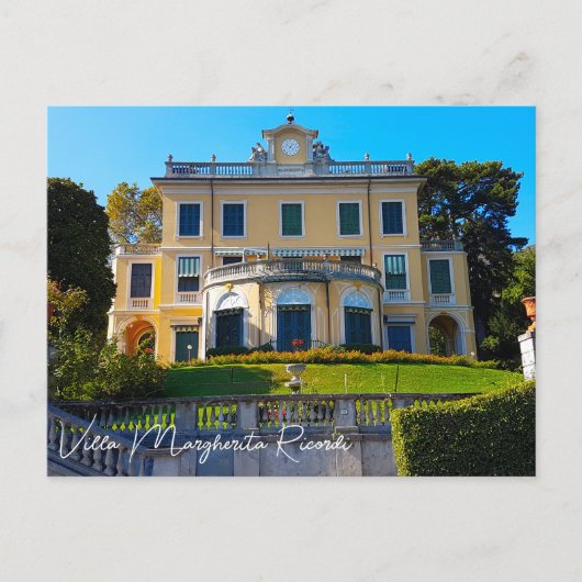 Villa Margherita Ricordi Grianti Lake Como Italië Briefkaart (Voorkant)