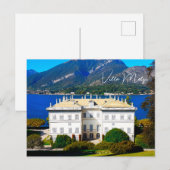 Villa Melzi Bellagio Lake Como Italië Briefkaart (Voorkant / Achterkant)