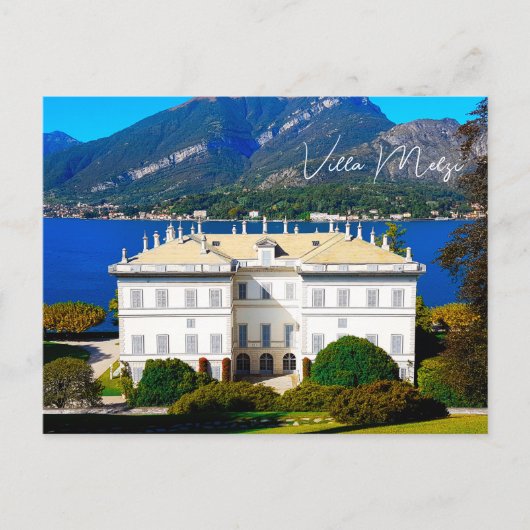 Villa Melzi Bellagio Lake Como Italië Briefkaart (Voorkant)