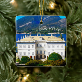 Villa Melzi Bellagio Lake Como Italy Keramisch Ornament