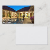 Villa met visitekaartje zwembad (Voorkant / Achterkant)