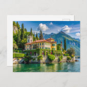 Villa Monastero Varenna meer como Briefkaart (Voorkant / Achterkant)