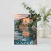 Villa Monastero Varenna meer como Briefkaart (Staand voorkant)