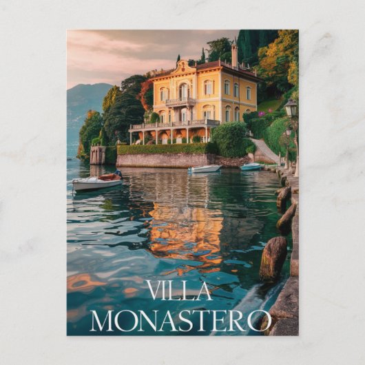 Villa Monastero Varenna meer como Briefkaart (Voorkant)