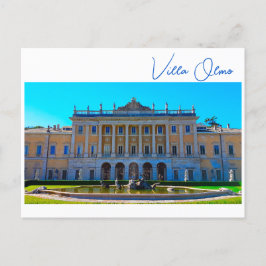 Villa Olmo Lake Como Italië Briefkaart