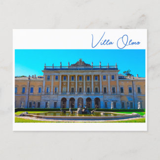 Villa Olmo Lake Como Italië Briefkaart