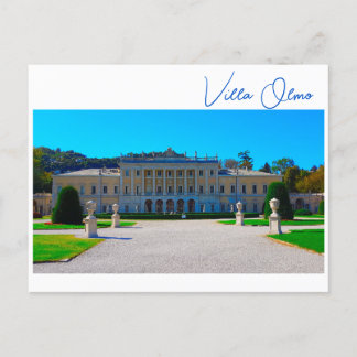 Villa Olmo Lake Como Italië Briefkaart